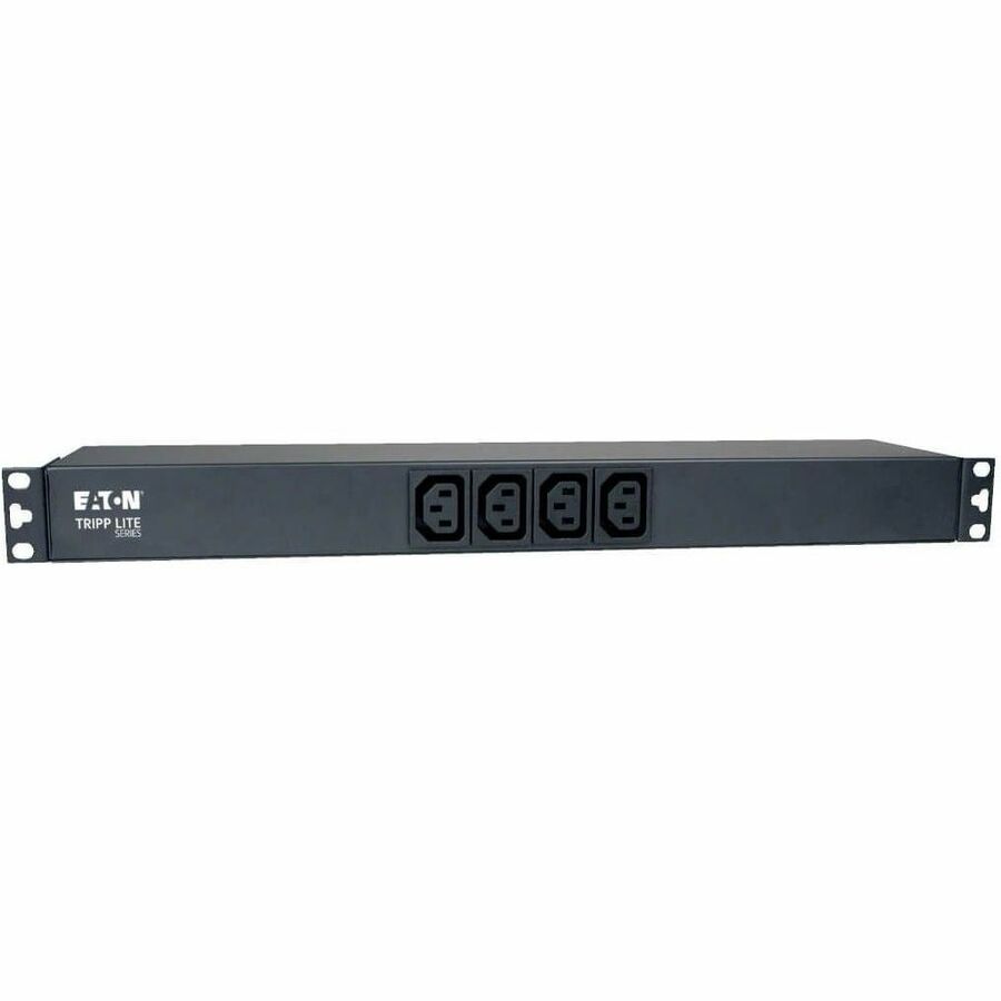 Eaton Tripp Lite Series 1.9-3.8kW Single-Phase 120-240V Basic PDU, 14 Outlets (12 C13 & 2 C19), C20 16A Input, 1U Rack-Mount