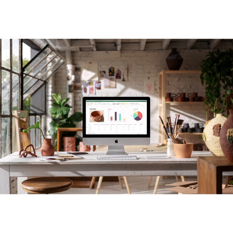 Apple iMac MHK23LL/A All-in-One Computer - Intel Core i3 8th Gen - 8 GB - 256 GB SSD - 21.5" 4K - Desktop - Image 8