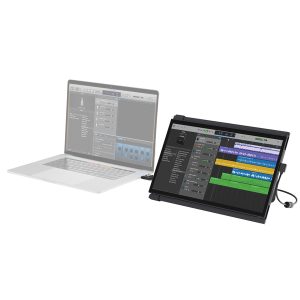 Mobile Pixels 101-1007G01 DUEX Max 14.1-In. IPS LCD Slide-out Display for Laptops with Portable Origami Monitor Kickstand