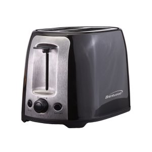 Brentwood TS-292B 2-Slice Cool-Touch Toaster with Extra-Wide Slots (Black)