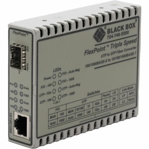 Black Box FlexPoint LMC1017A-SFP Transceiver/Media Converter