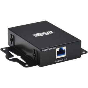 Eaton Tripp Lite Series In-Line Network Surge Protector - 10 Gbps, Cat6a/8, Metal Case, IEC Compliant, TAA