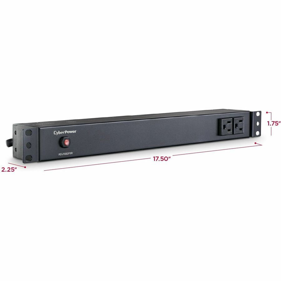 CyberPower PDU15B2F8R 100 - 125 VAC 15A Basic PDU - Image 3