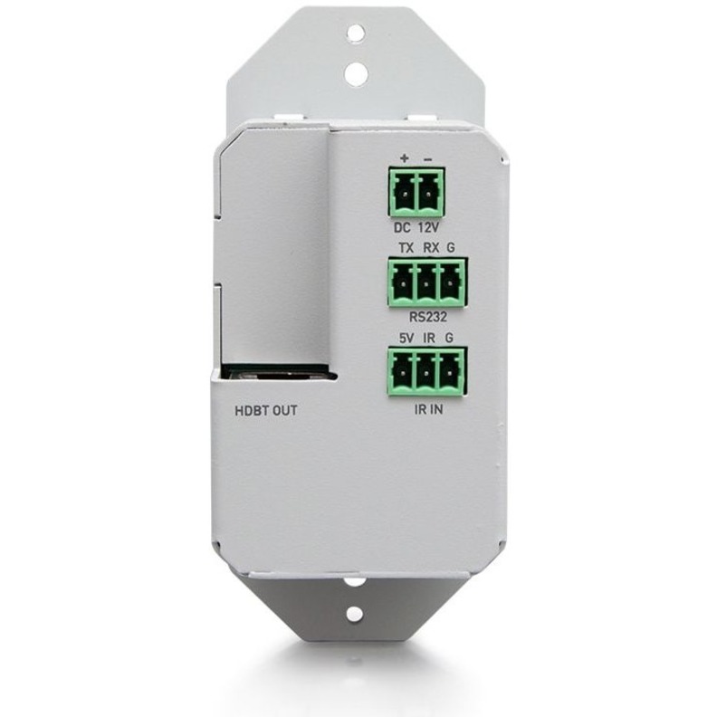 C2G 1-Gang HDMI HDBaseT Wall Plate Transmitter, RS232, IR over Cat Extender - Image 3
