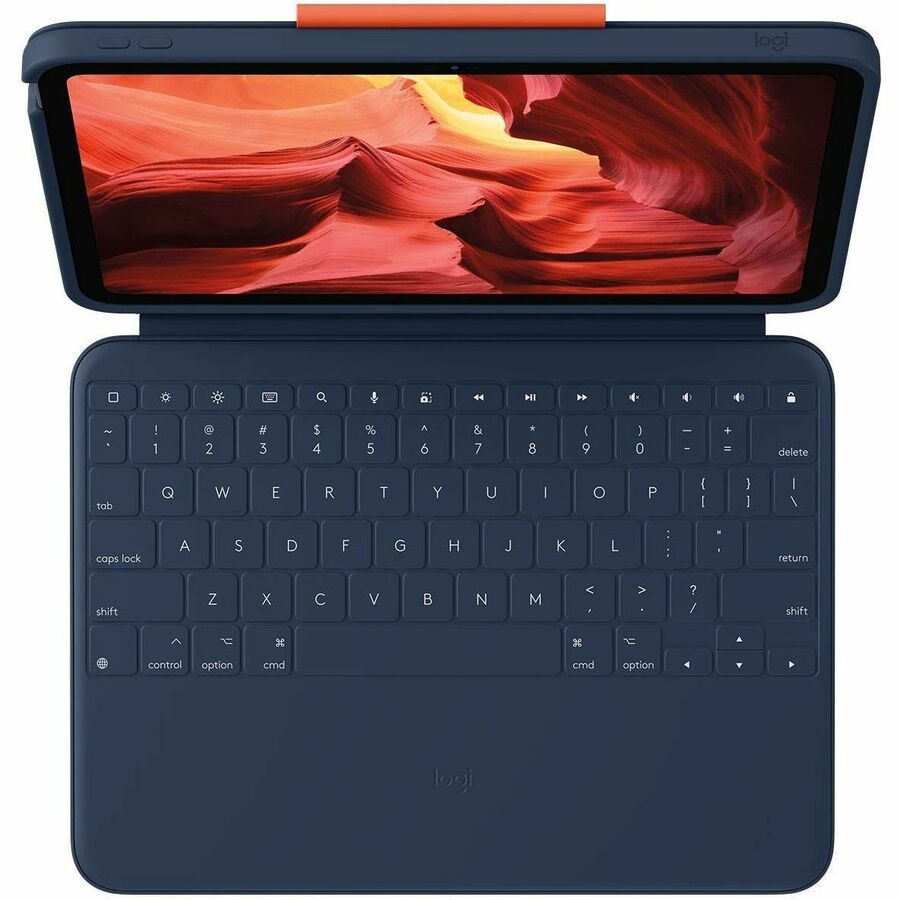 Logitech Rugged Combo 4 Rugged Keyboard/Cover Case Apple iPad (10th Generation) Tablet - Image 3