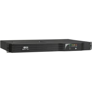 Eaton Tripp Lite Series TAA SmartPro 120V 1kVA 800W Line-Interactive Sine Wave UPS, 1U Rack/Vertical, Network Card Options, USB, 6 Outlets