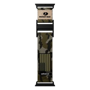 Mossy Oak by cellhelmet WB-013 Apple Watch Premium Nylon Band, 38/40/41/42 mm (Small; Mossy Oak/Camouflage)