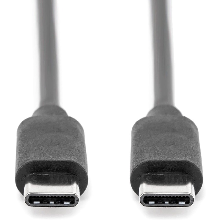 Rocstor Premium USB-C Cable 1m 3 ft - USB C M/M - USB Type C Cable - USB 2.0 - Compatible with USB C enabled laptops & mobile devices such as Apple Macbook, Macbook Pro, Chrombook, Google Pixel, and Samsung Galaxy models, Notebook, Smartphone, Tablet - 3 ft - 1 Pack - 1 x Type C Male USB - 1 x Type C Male USB - Nickel Plated - Shielding - Black TYPE-C USB 2.0 1M - Image 4