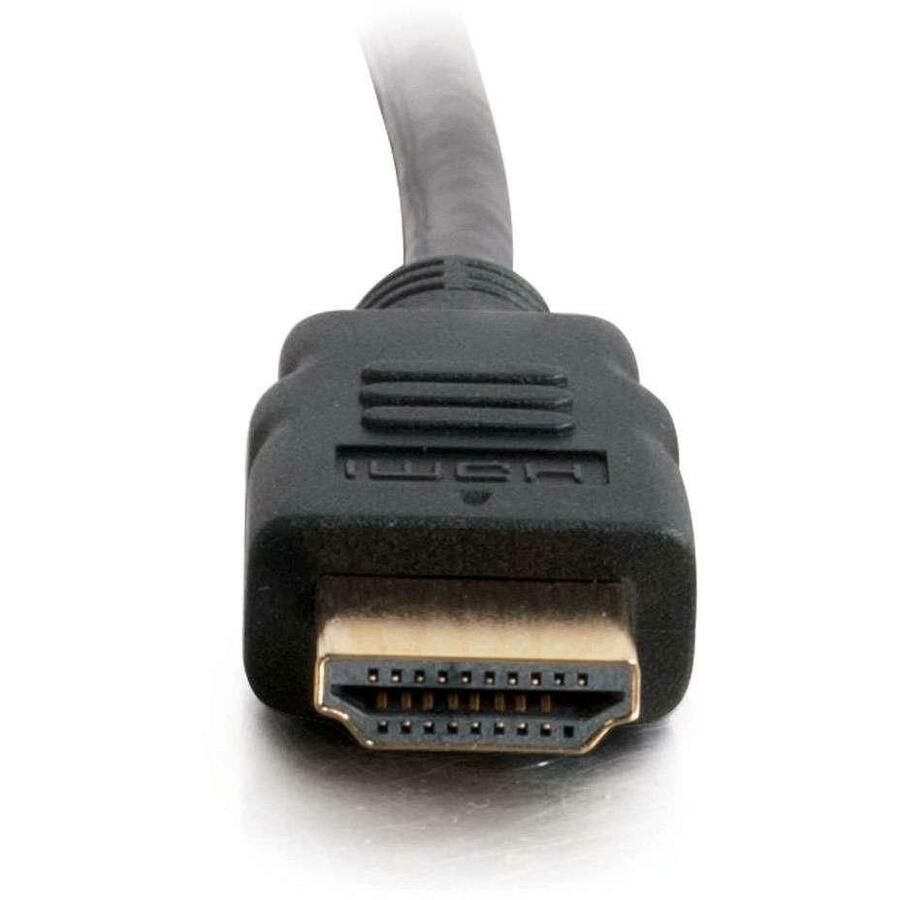 C2G 0.5m (1.6ft) 4K HDMI Cable with Ethernet - High Speed HDMI Cable - M/M - Image 3