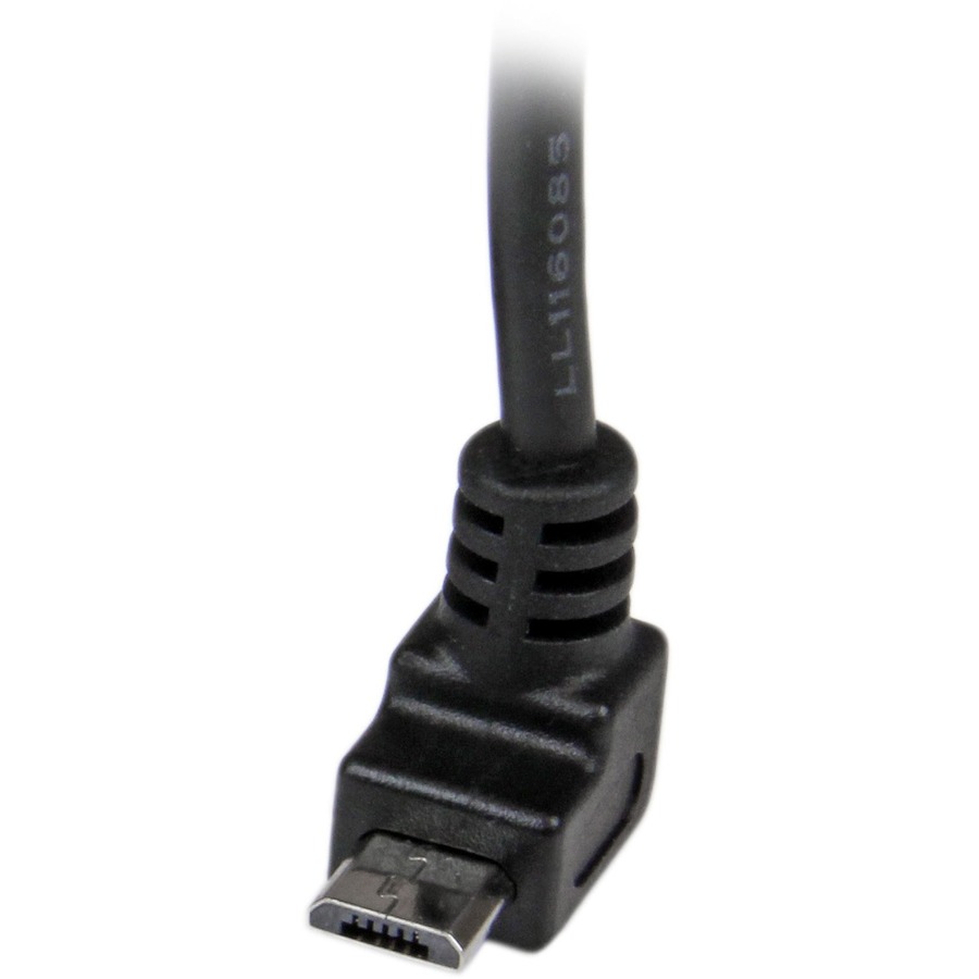 StarTech.com 1m Micro USB Cable - A to Up Angle Micro B - Image 4