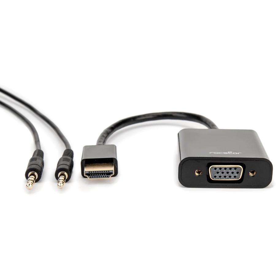 Rocstor Premium HDMI to VGA + 3.5mm Audio Adapter - Image 2
