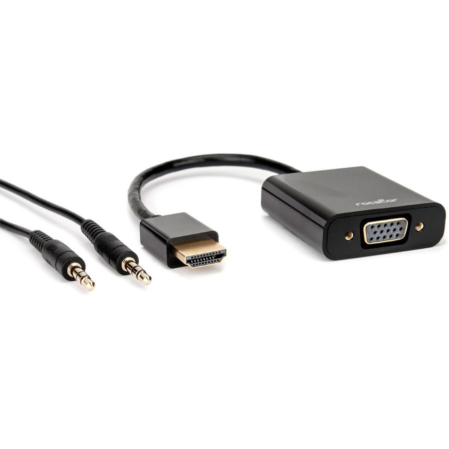 Rocstor Premium HDMI to VGA + 3.5mm Audio Adapter - Image 4