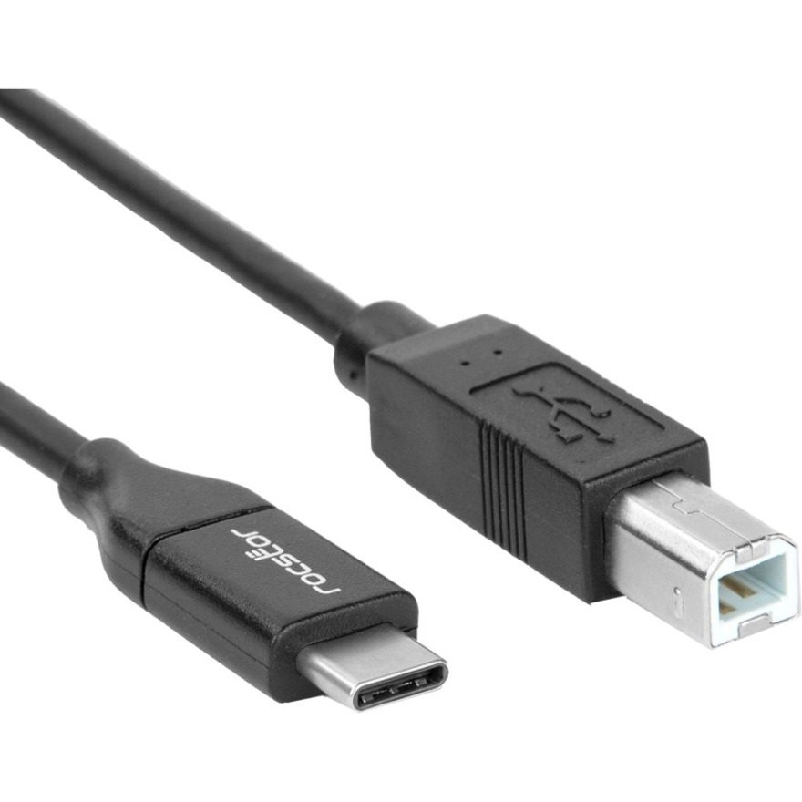 Rocstor Premium USB-C to USB-B Cable - Image 2
