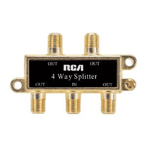 RCA VH49R Coaxial Splitter (4-Way)