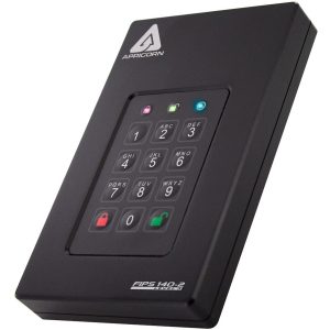 Apricorn Aegis Fortress 2 TB Hard Drive - 3.5" External