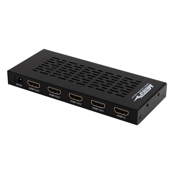 Ethereal CS-1X4HDMSPL5 HDMI Scaling Splitter with 1 Input and 4 Outputs, CS-1X4HDMSPL5