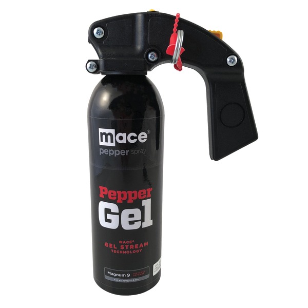Mace Brand 80572 Magnum 9 Trigger-Handle Pepper Gel, 80572