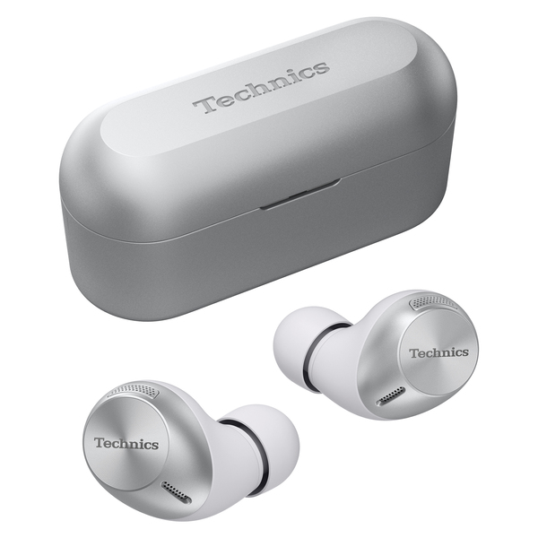 TECHNICS EAH-AZ40-S EAH-AZ40 In-Ear True Wireless Stereo Multipoint Bluetooth Earbuds with Microphone (Silver)