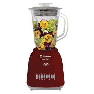 Koblenz LKM-5510 PR 500-Watt 10-Speed 42-Oz. Blender with Plastic Jar (Red)