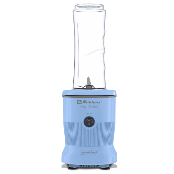 Koblenz MSKM-600 A 600-Watt 20.2-Oz. Personal Mix and Shake Blender (Blue)