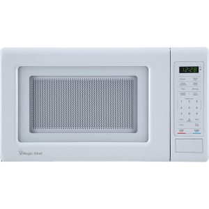 Magic Chef MC77MW 0.7-Cu. Ft. 700-Watt Countertop Digital Touch Microwave (White)