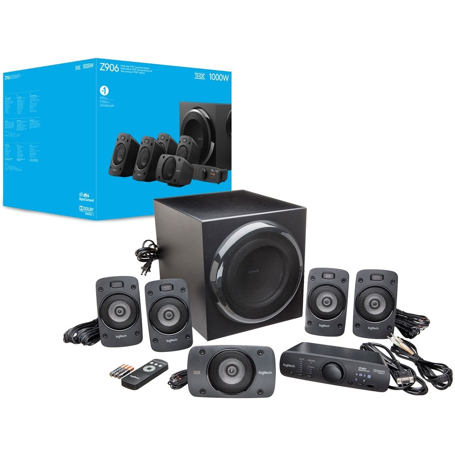 Logitech Z906 5.1 Speaker System - 500 W RMS - Image 2