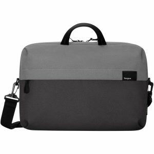 Targus Sagano EcoSmart TBS574GL Carrying Case (Slipcase) for 14" Notebook - Black/Gray