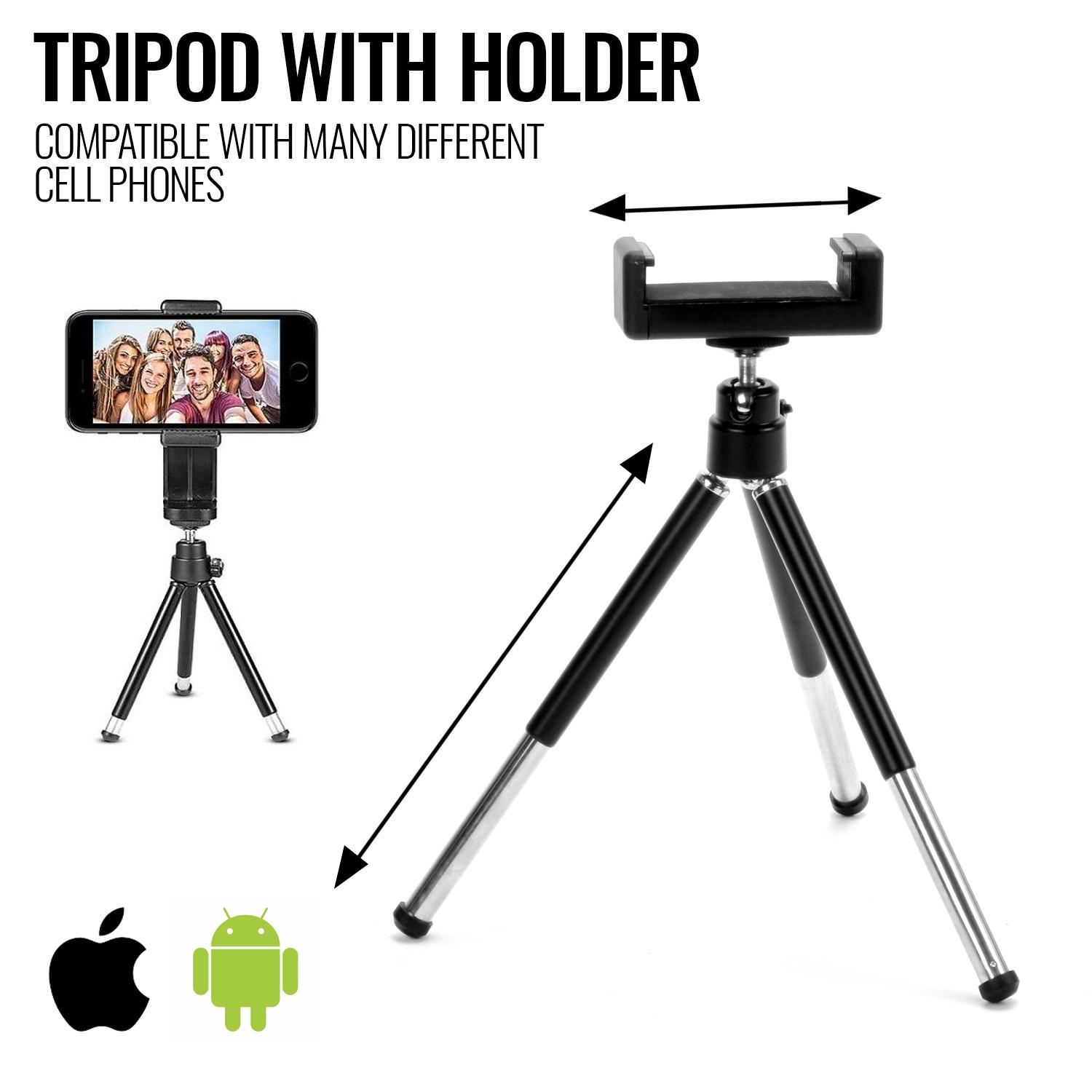 LED Ring Light With Stand For Makeup Photography Video For iPhone Selfie Stream - Image 5