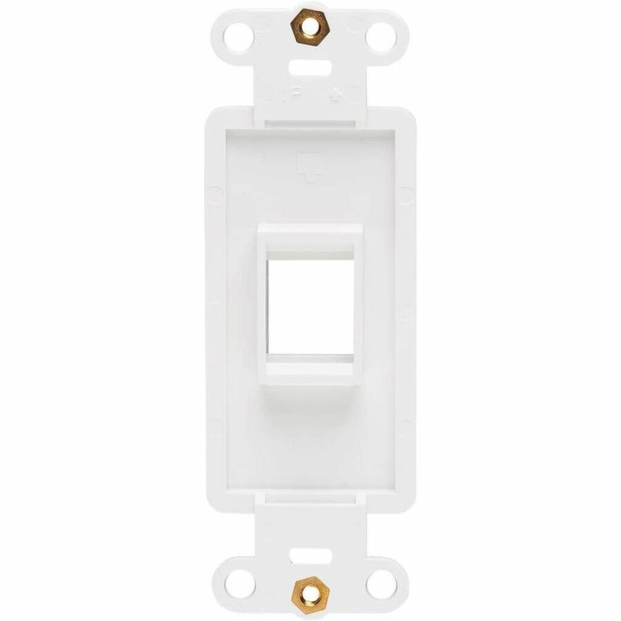 Eaton Tripp Lite Series Center Plate Insert, Decora Style - Vertical, 1 Port, TAA - Image 2