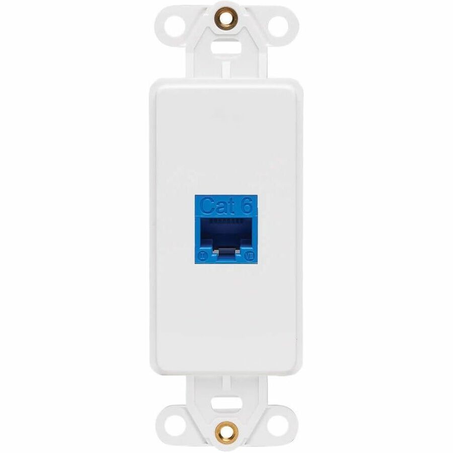 Eaton Tripp Lite Series Center Plate Insert, Decora Style - Vertical, 1 Port, TAA - Image 3