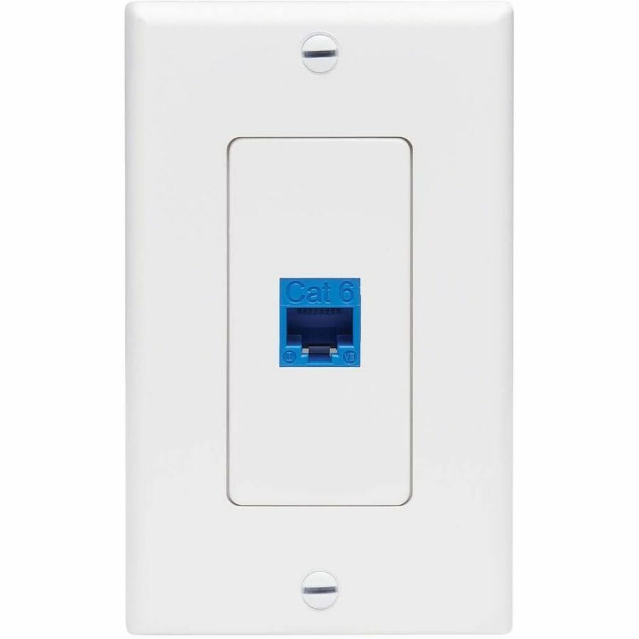 Eaton Tripp Lite Series Center Plate Insert, Decora Style - Vertical, 1 Port, TAA - Image 5