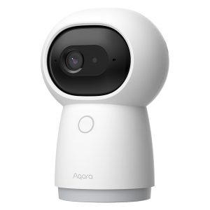 Aqara CH-H03 Camera Hub G3 Wi-Fi 2K 1296p AI Smart Security Camera and Hub with Voice Control, White