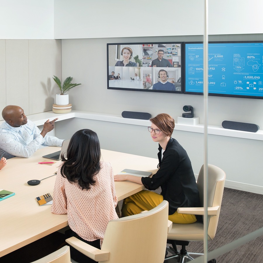 Logitech Rally Ultra HD PTZ Camera for Meeting Rooms - Image 4