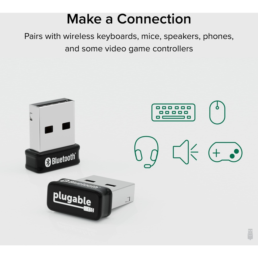 Plugable USB Bluetooth Adapter for PC, Bluetooth 5.0 Dongle, Compatible with Windows - Image 3