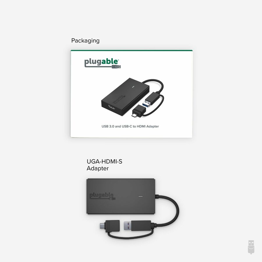 Plugable USB C to HDMI Adapter, Universal Video Graphics Adapter for USB 3.0 and USB-C Macs and Windows - Image 6