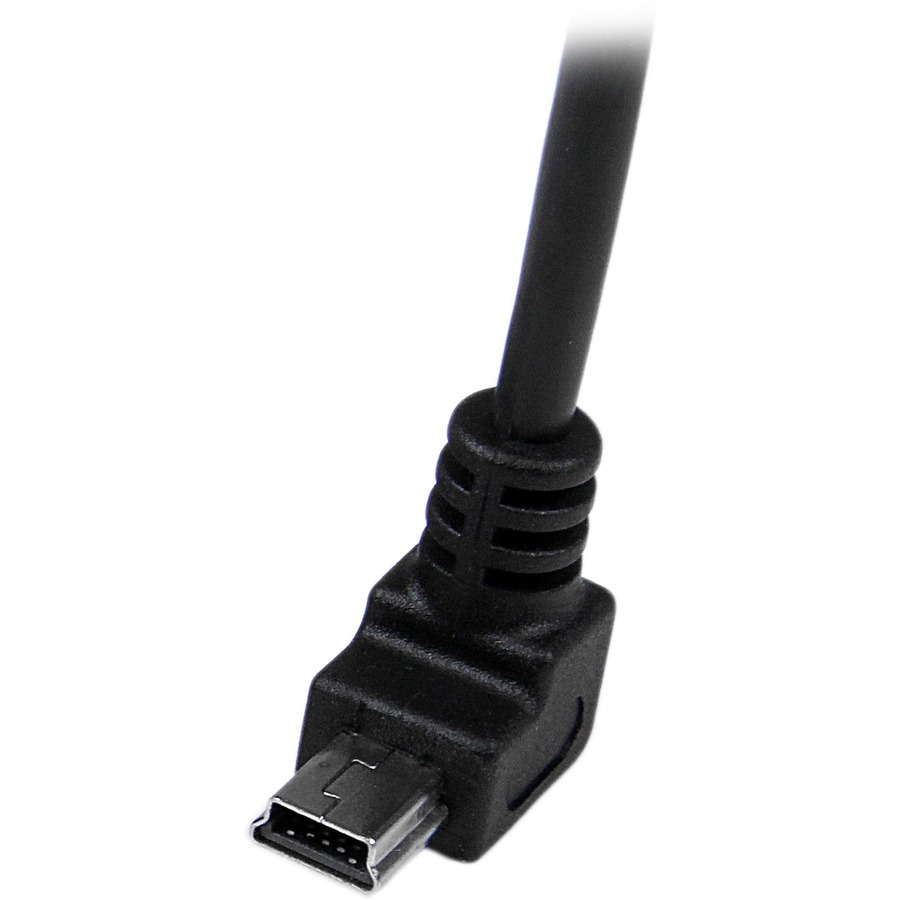 StarTech.com 2m Mini USB Cable - A to Down Angle Mini B - Image 4