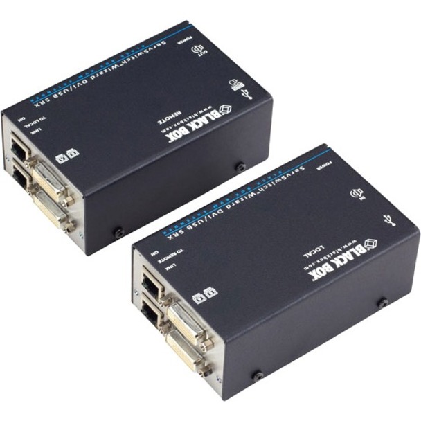 Black Box ServSwitch Wizard SRX DVI-D/USB Extender, Dual-Head - Image 2
