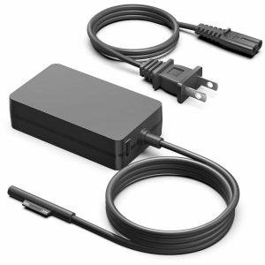 BTI KVJ-00001-BTI 15V 44W AC ADAPTER KVJ-00001, SURFACE BOOK 1, BOOK 2, GO, LAPTOP, LAPTOP 2, LAPTOP 3, PRO, PRO 3, PRO 4, PRO 5, PRO 6, PRO 7, PRO X