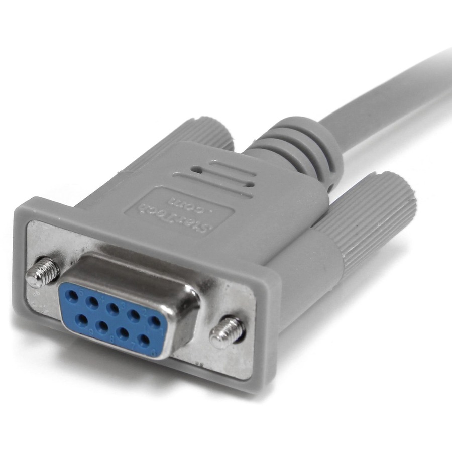 StarTech.com Serial Null modem cable - DB-9 (F) - DB-9 (F) - 10 ft - Image 3