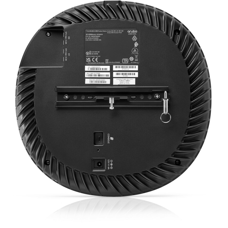HPE AP-655 Tri Band 802.11ax 7.80 Gbit/s Wireless Access Point - Image 2