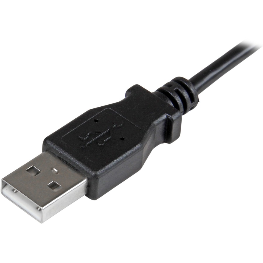 StarTech.com 1m 3 ft Right Angle Micro-USB Charge-and-Sync Cable M/M - USB 2.0 A to Micro-USB - 30/24 AWG - Image 3