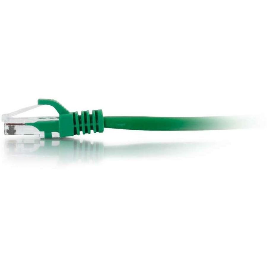 C2G 7ft Cat6 Ethernet Cable - Snagless Unshielded (UTP) - Green - Image 4