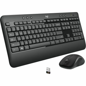 Logitech MK540 Advanced Wireless Keyboard and Mouse Combo for Windows, 2.4 GHz Unifying USB-Receiver