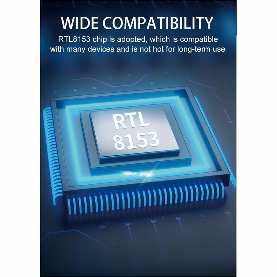 Adesso USB-C to Ethernet Network Adapter (TAA Compliant) - Image 3