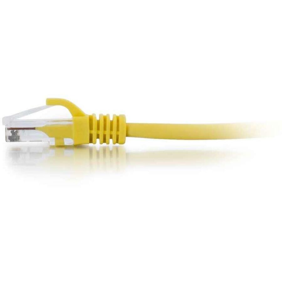 C2G-50ft Cat6 Snagless Unshielded (UTP) Network Patch Cable - Yellow - Image 5