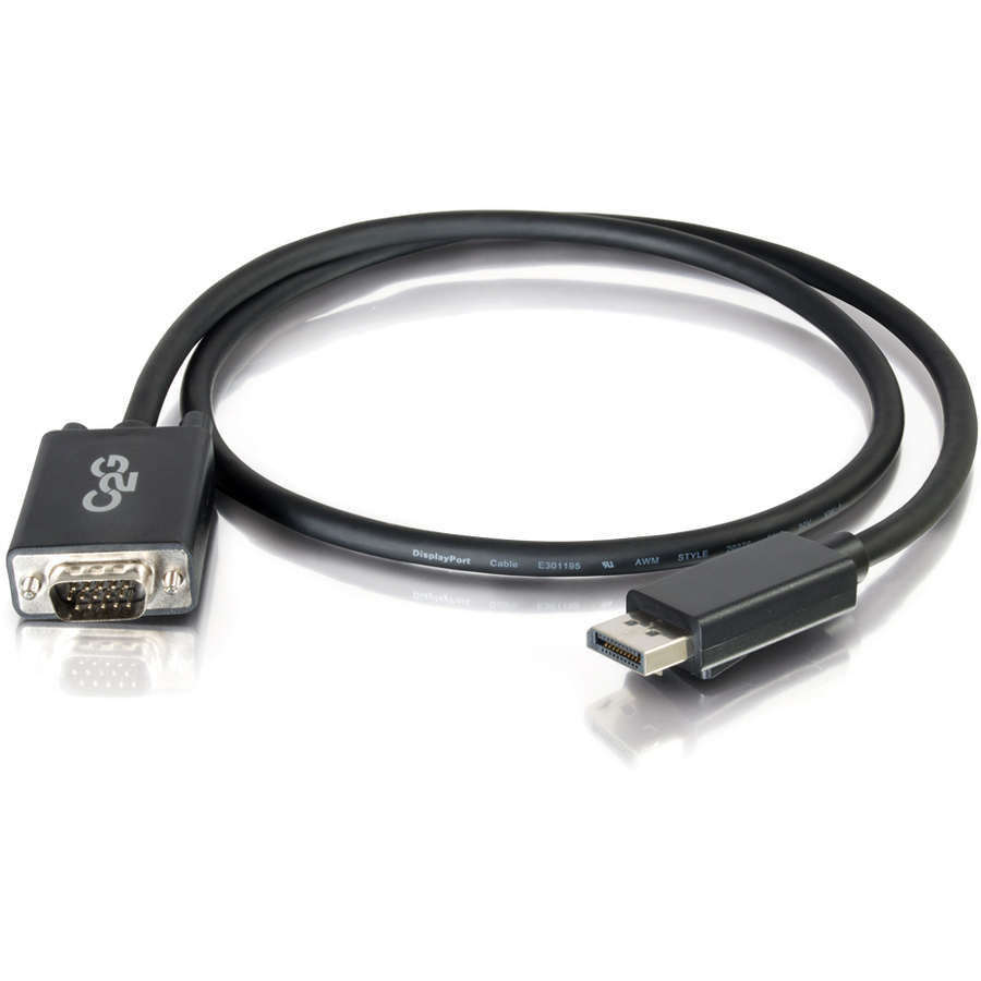 C2G 6ft DisplayPort to VGA Adapter Cable - M/M - Image 2