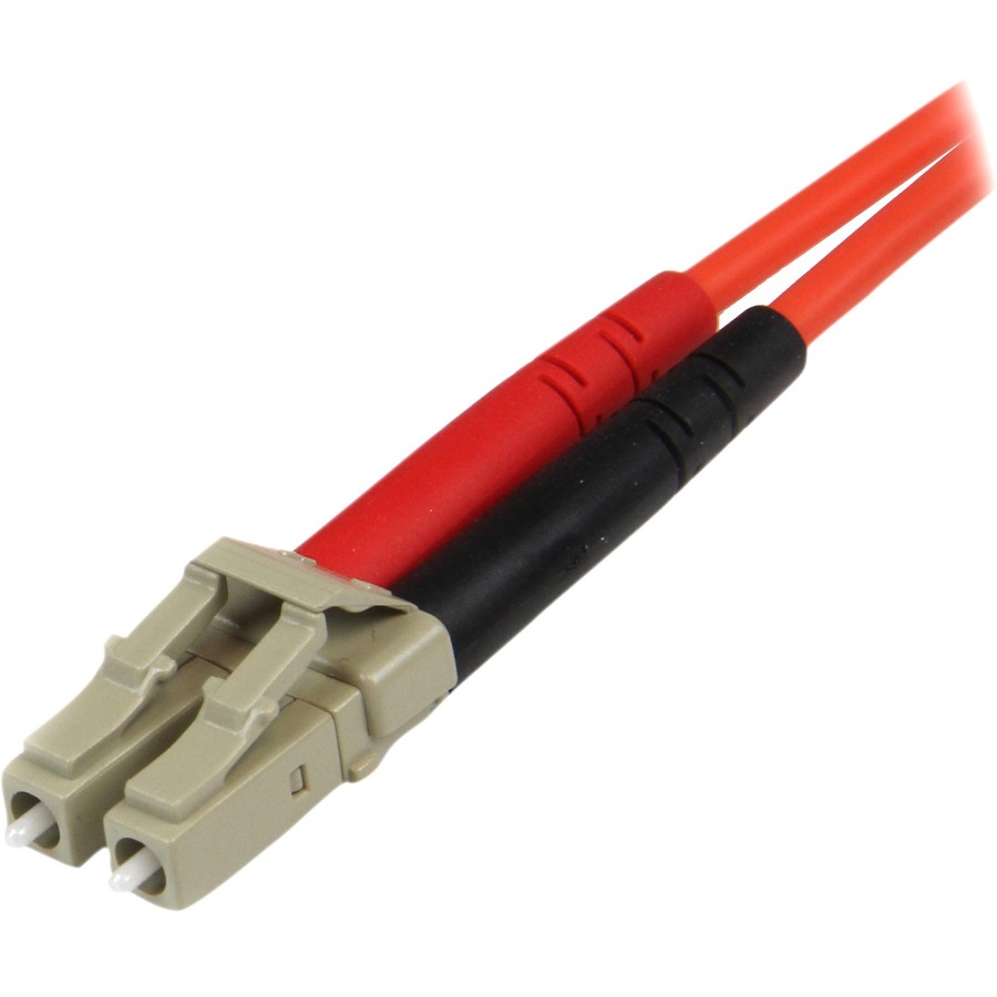 StarTech.com 5m Fiber Optic Cable - Multimode Duplex 50/125 - LSZH Fiber Jumper Cord - LC/ST - Image 3