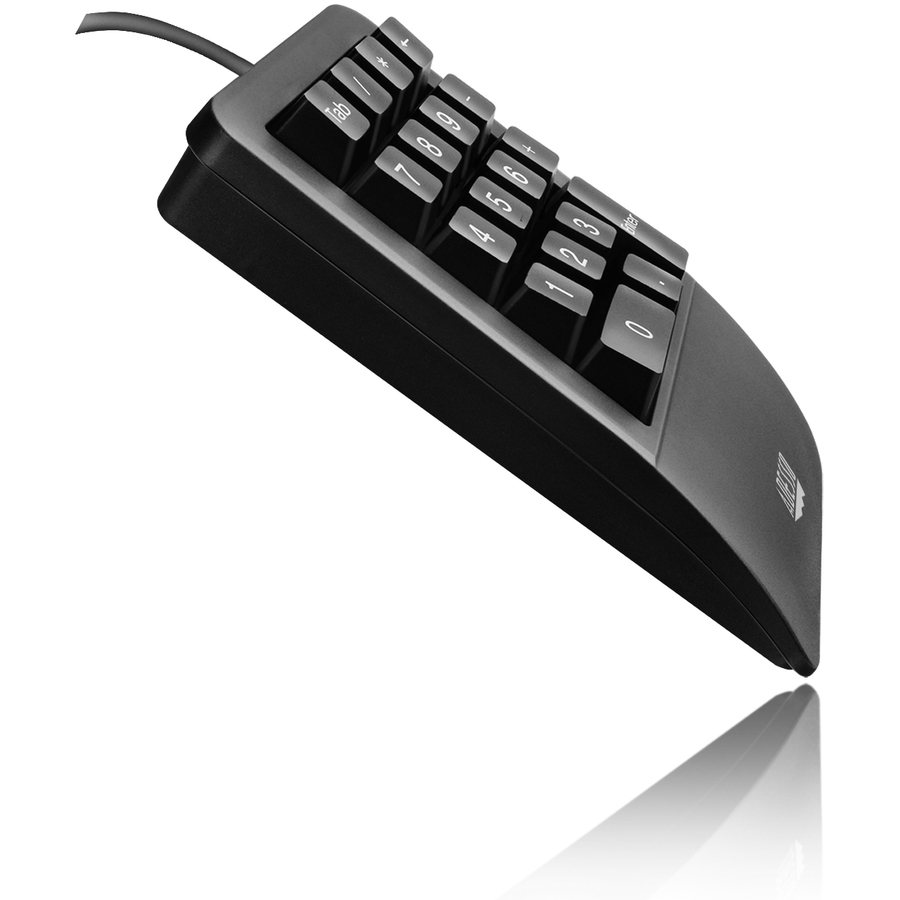 Adesso Antimicrobial Waterproof Numeric Keypad with Wrist Rest Support - Image 3