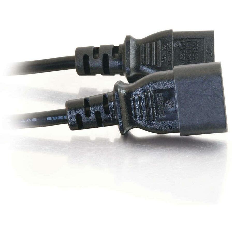 C2G 3ft Computer Power Extension Cord - 16 AWG - 250 Volt - Image 4