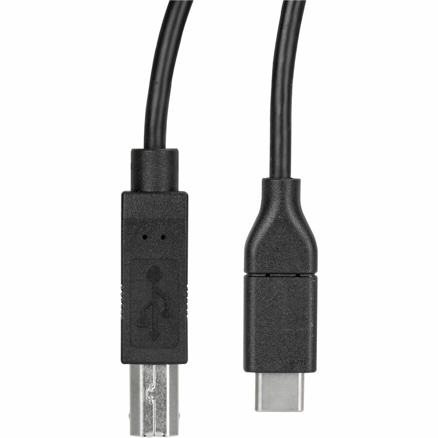 StarTech.com 0.5m USB C to USB B Printer Cable - M/M - USB 2.0 - USB C to USB B Cable - USB C Printer Cable - USB Type C to Type B Cable - Image 3